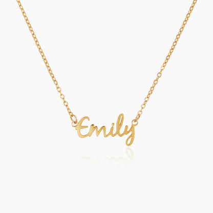 Script Name Necklace