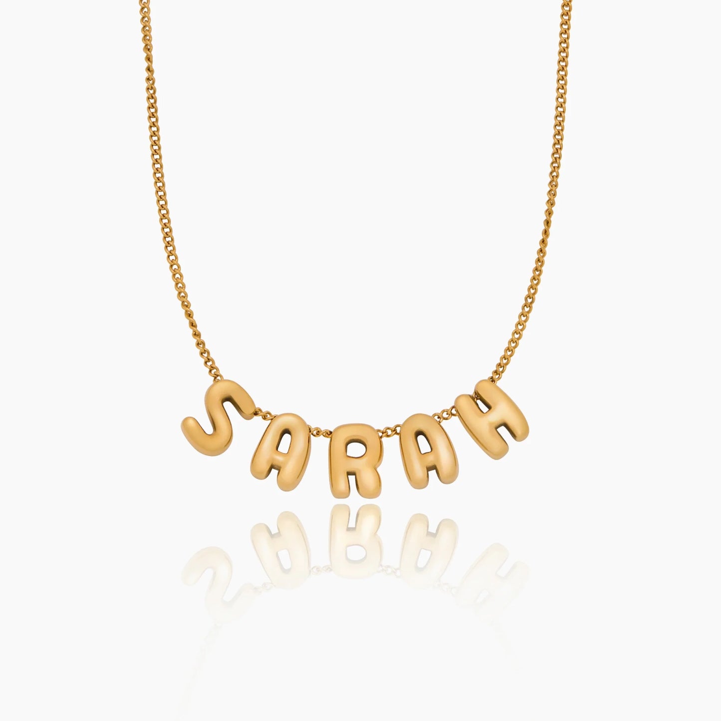Puff Name Necklace