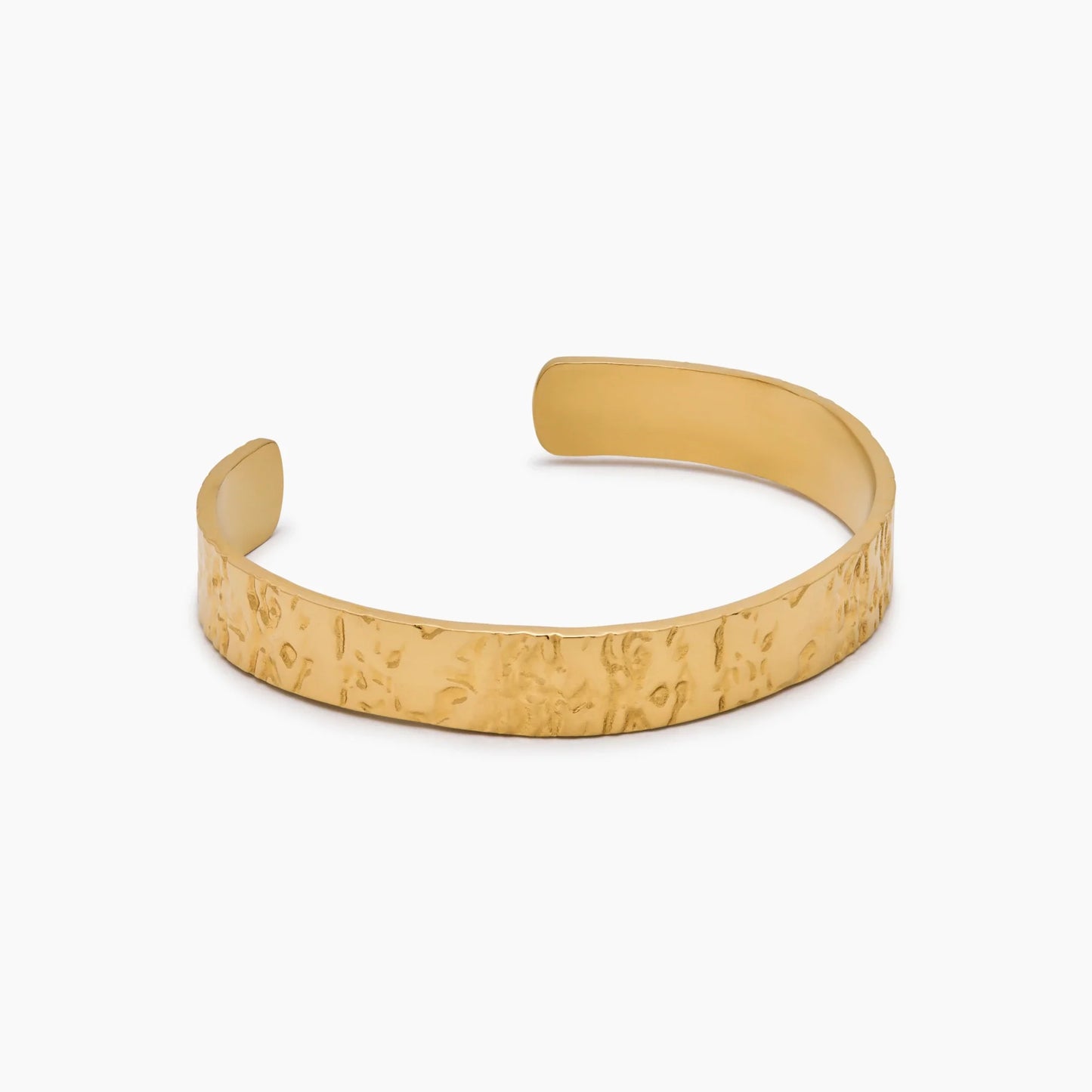Heavy Textured Cuff Bracelet