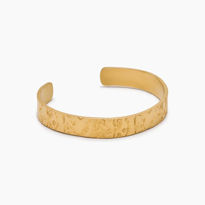 Heavy Textured Cuff Bracelet