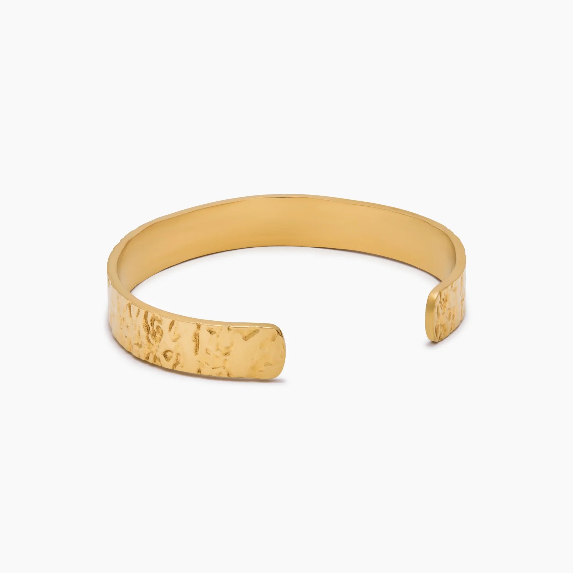 Heavy Textured Cuff Bracelet