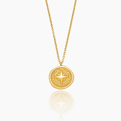 Gold North Necklace