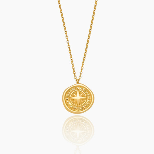Gold North Necklace
