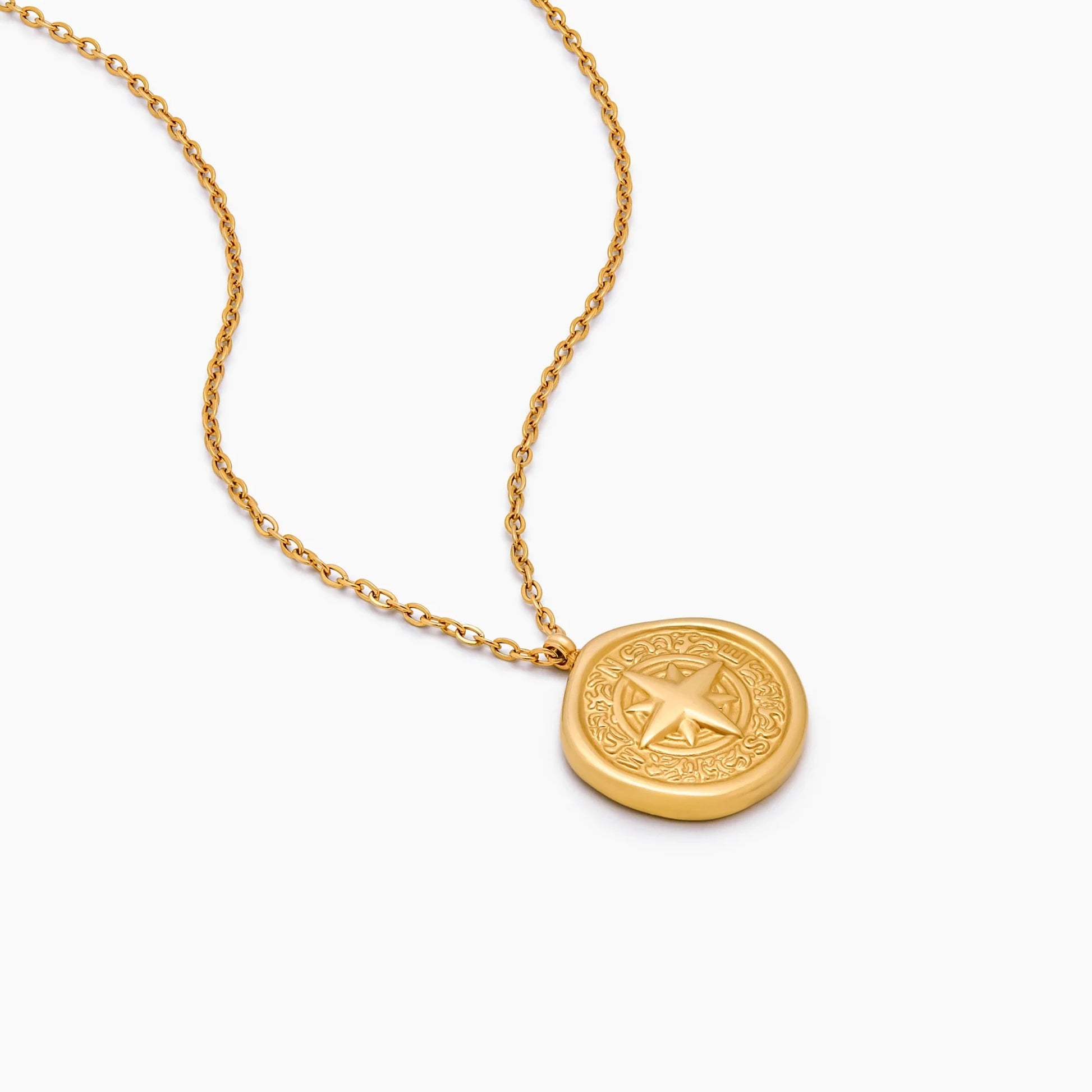 Gold North Necklace