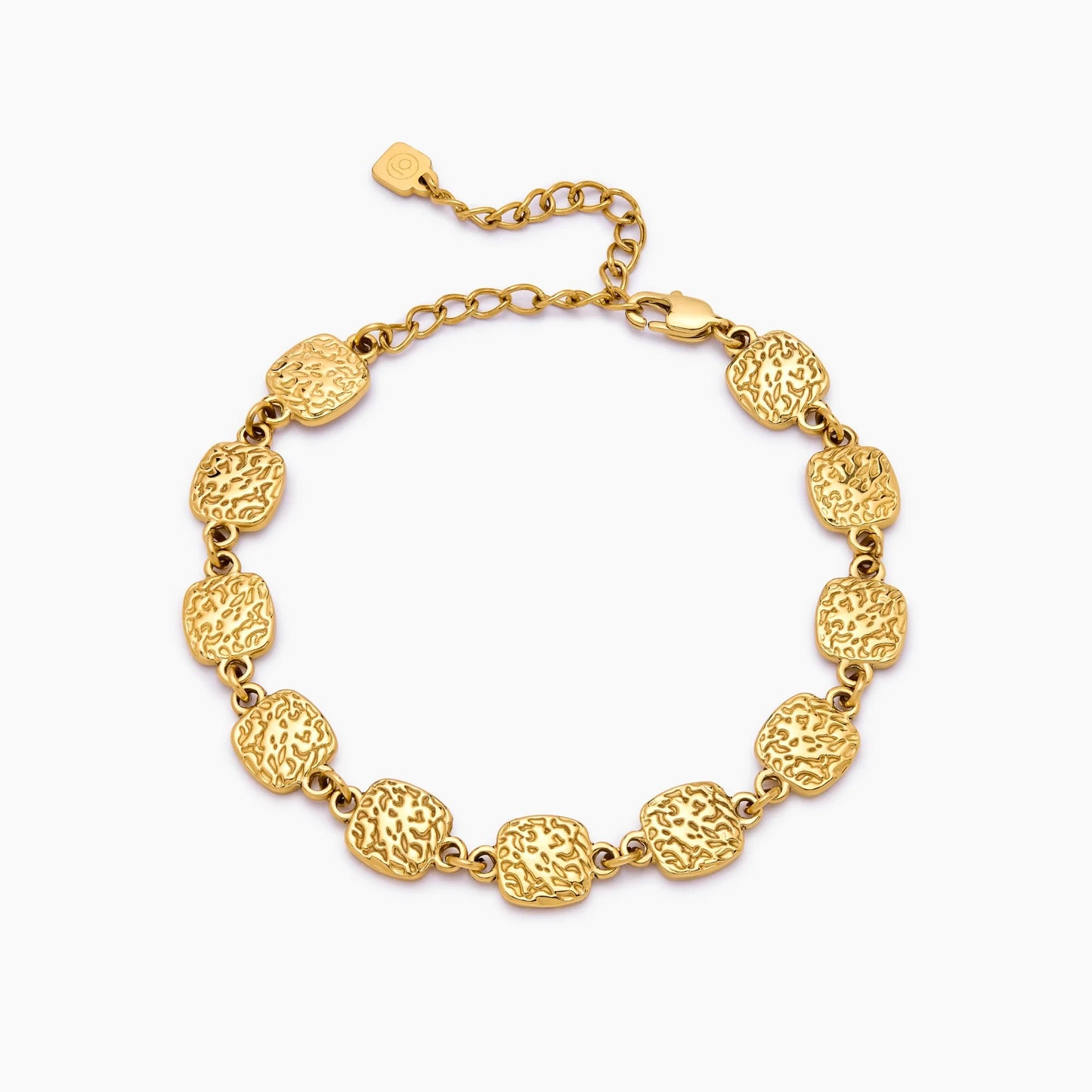 Facet Disc Bracelet