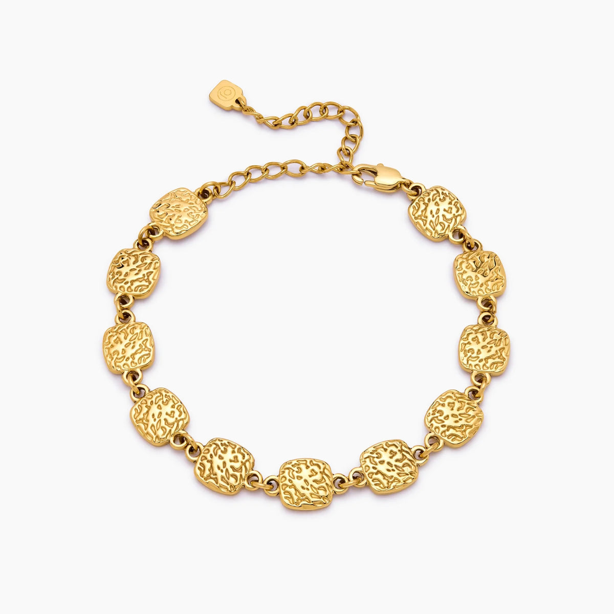 Facet Disc Bracelet