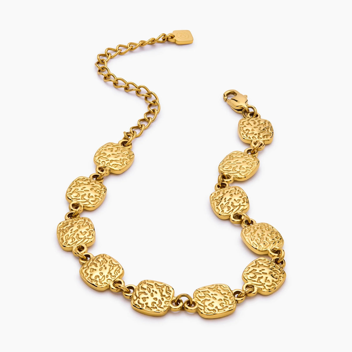 Facet Disc Bracelet
