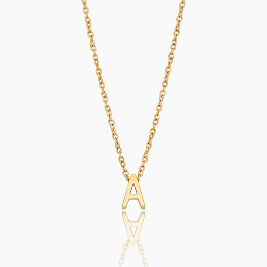 Fine Initial Charm Necklace