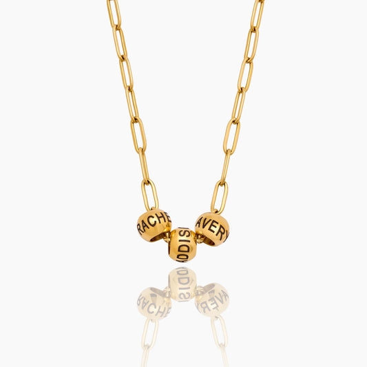 Pebble Name Necklace