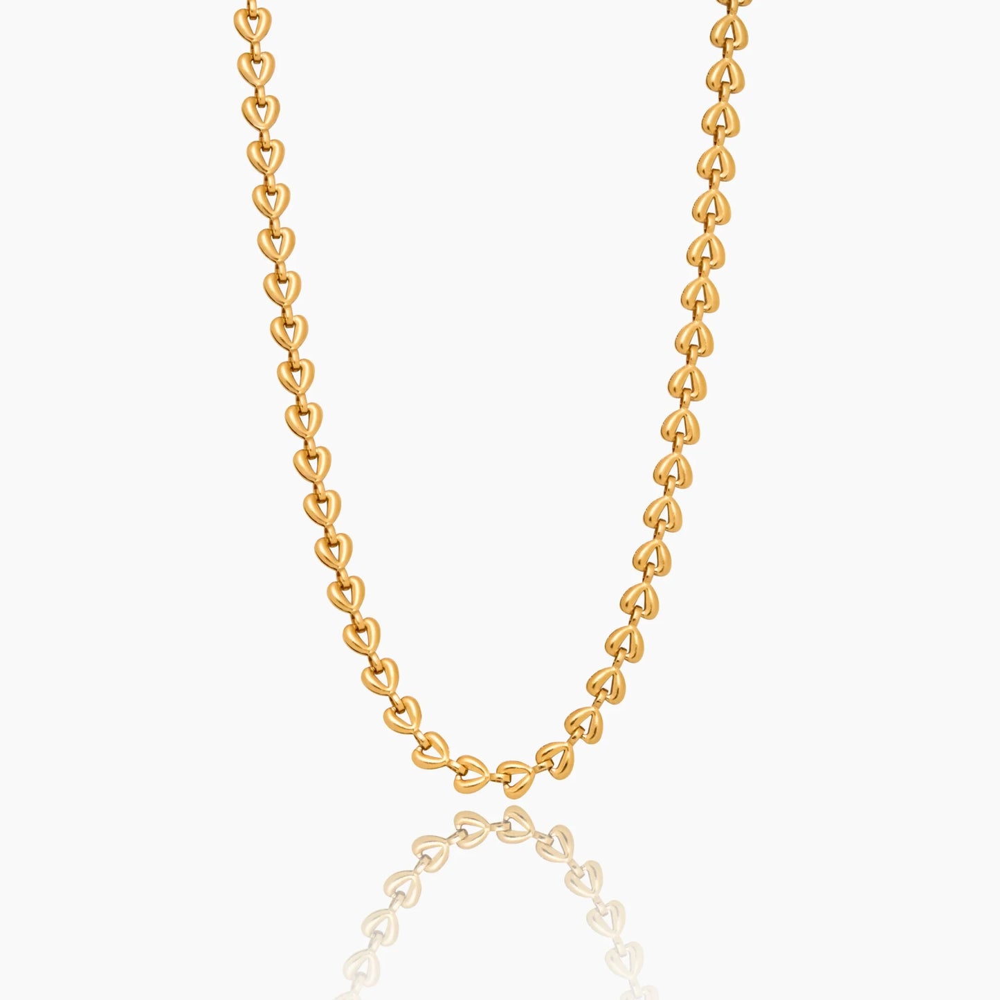 Heart Row Necklace