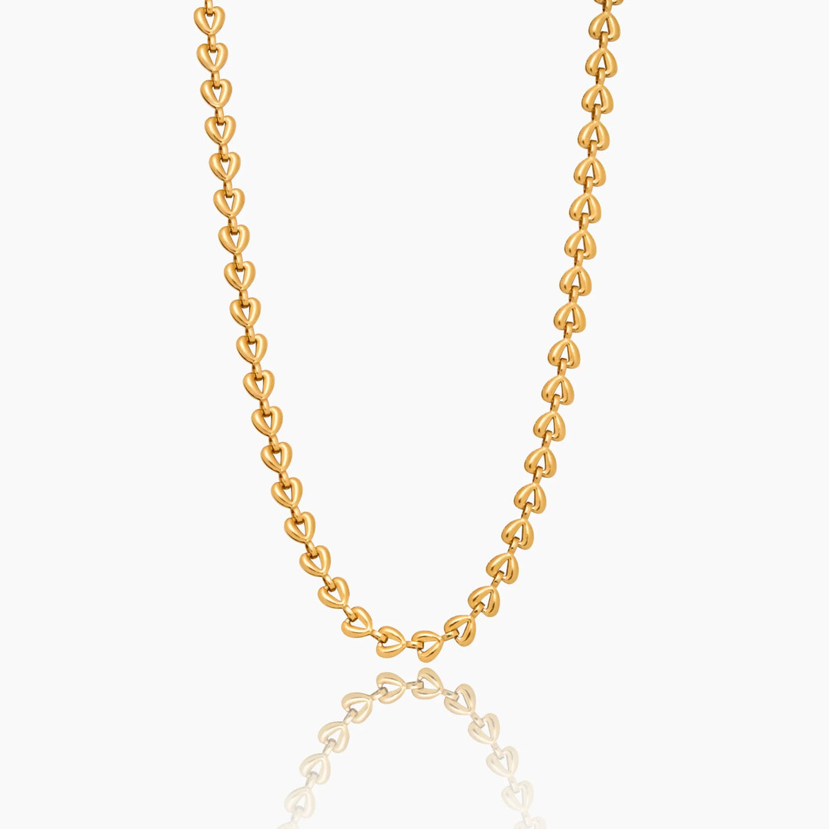 Heart Row Necklace