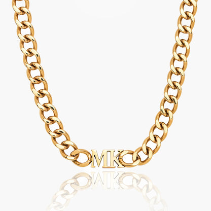 Letter Choker Necklace