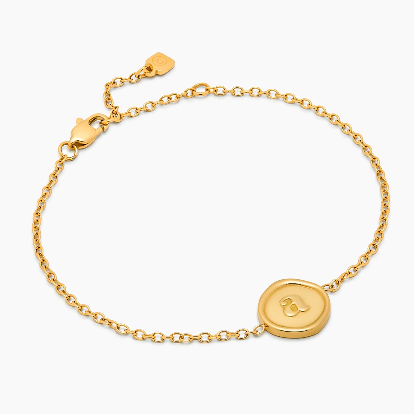 Stamped Initial Bracelet