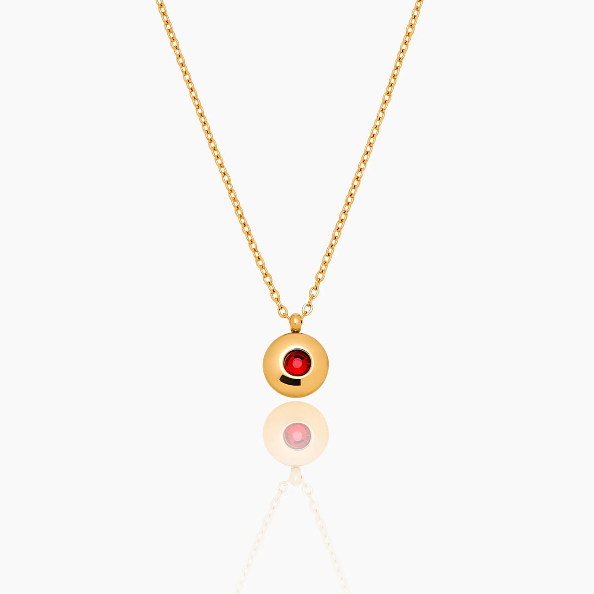 Petite Birthstone Pendant Necklace