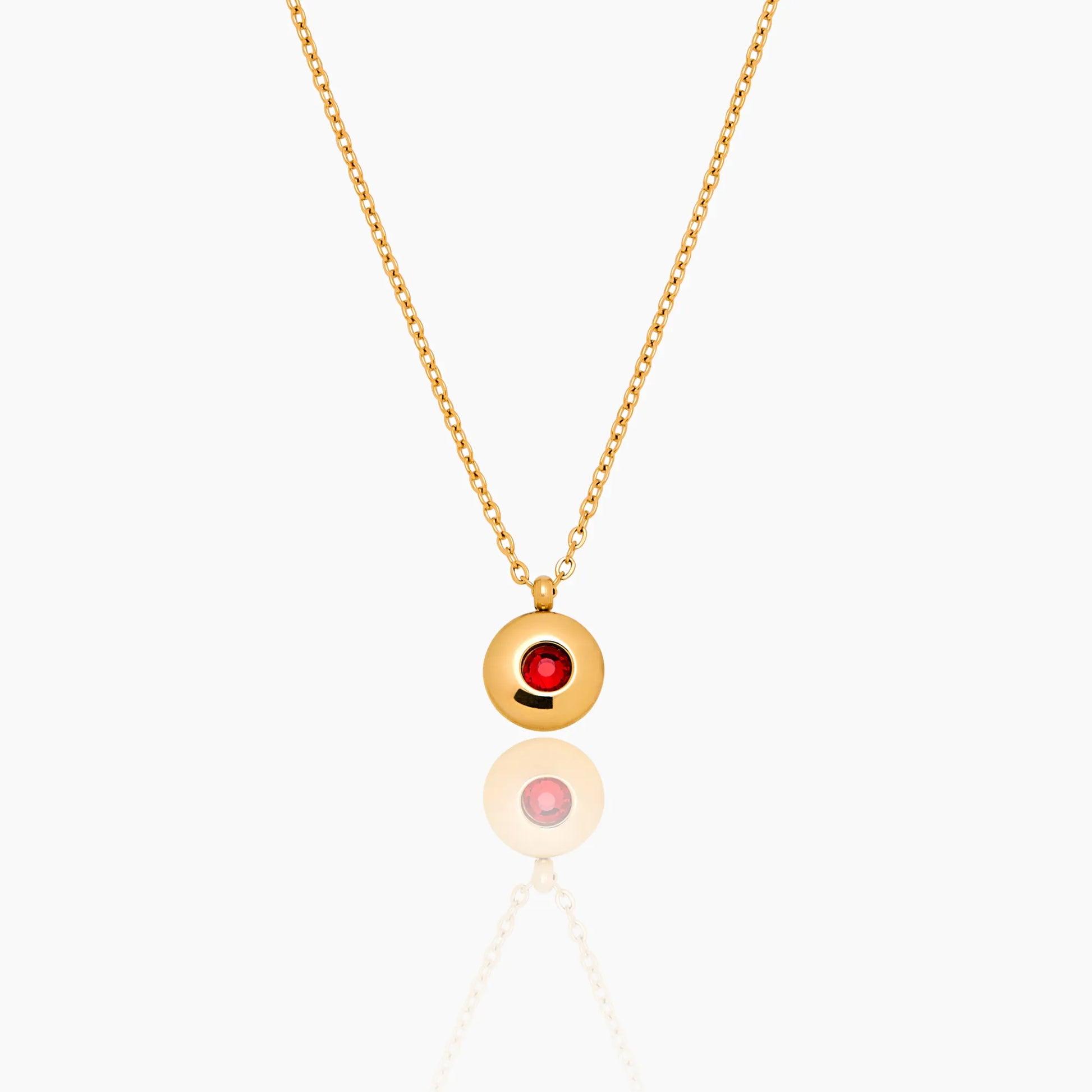 Petite Birthstone Pendant Necklace