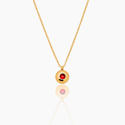 Petite Birthstone Pendant Necklace