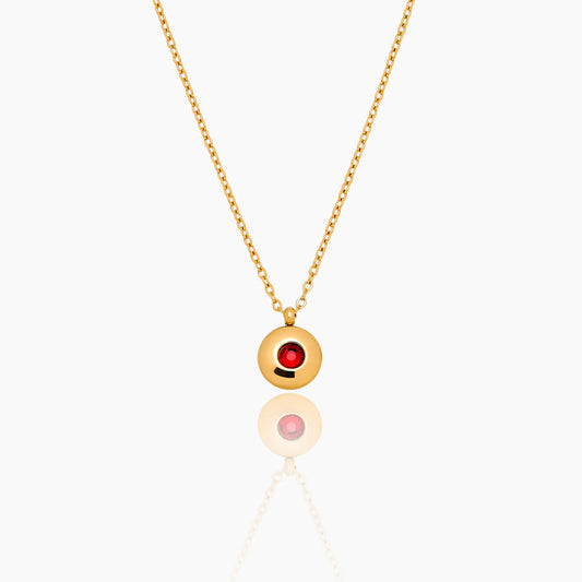 Petite Birthstone Pendant Necklace