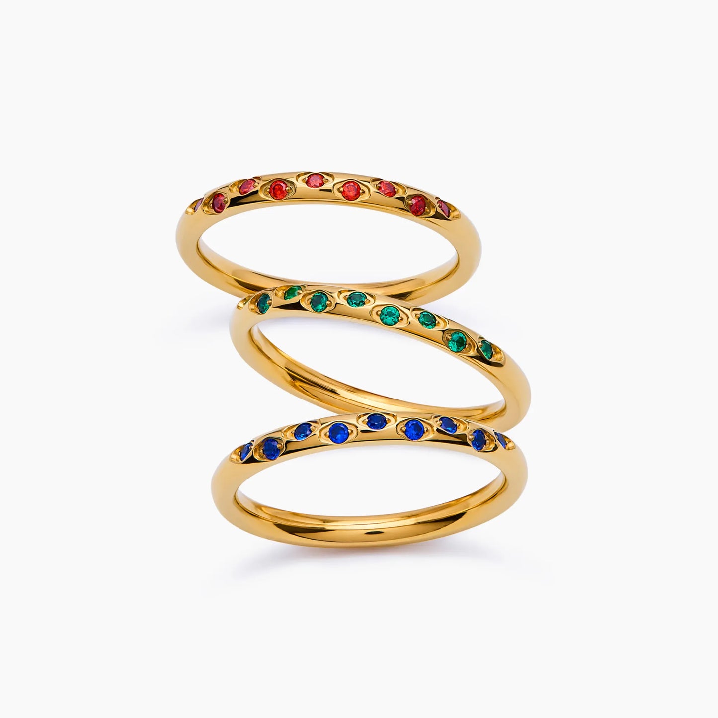Star Birthstone Ring