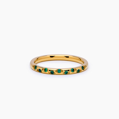Star Birthstone Ring