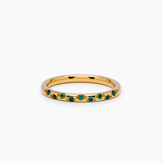 Star Birthstone Ring