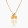 Tag Letter Necklace