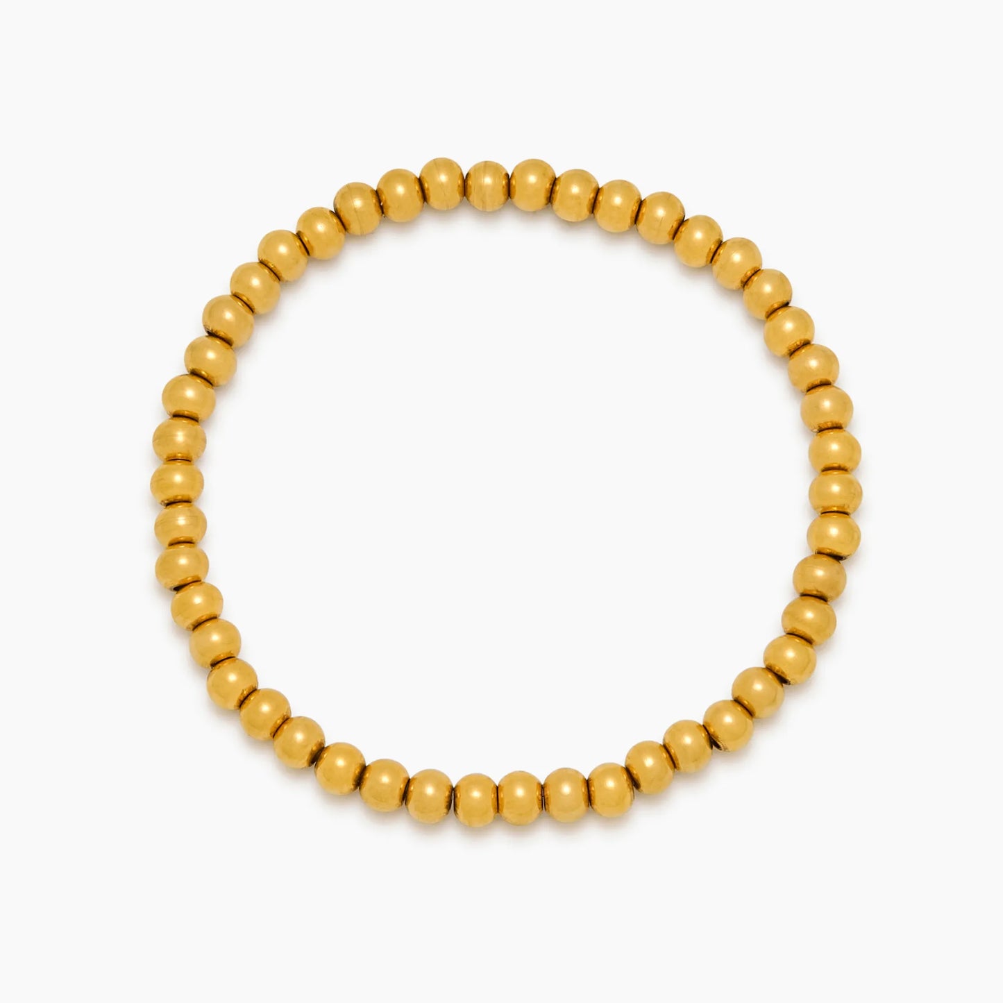 Gold Bead Bracelet