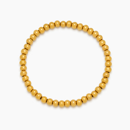 Gold Bead Bracelet
