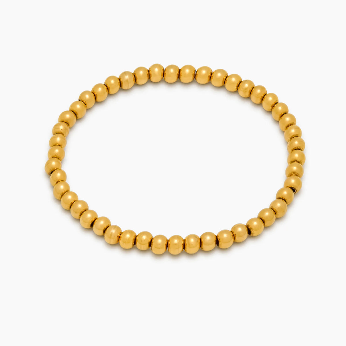 Gold Bead Bracelet