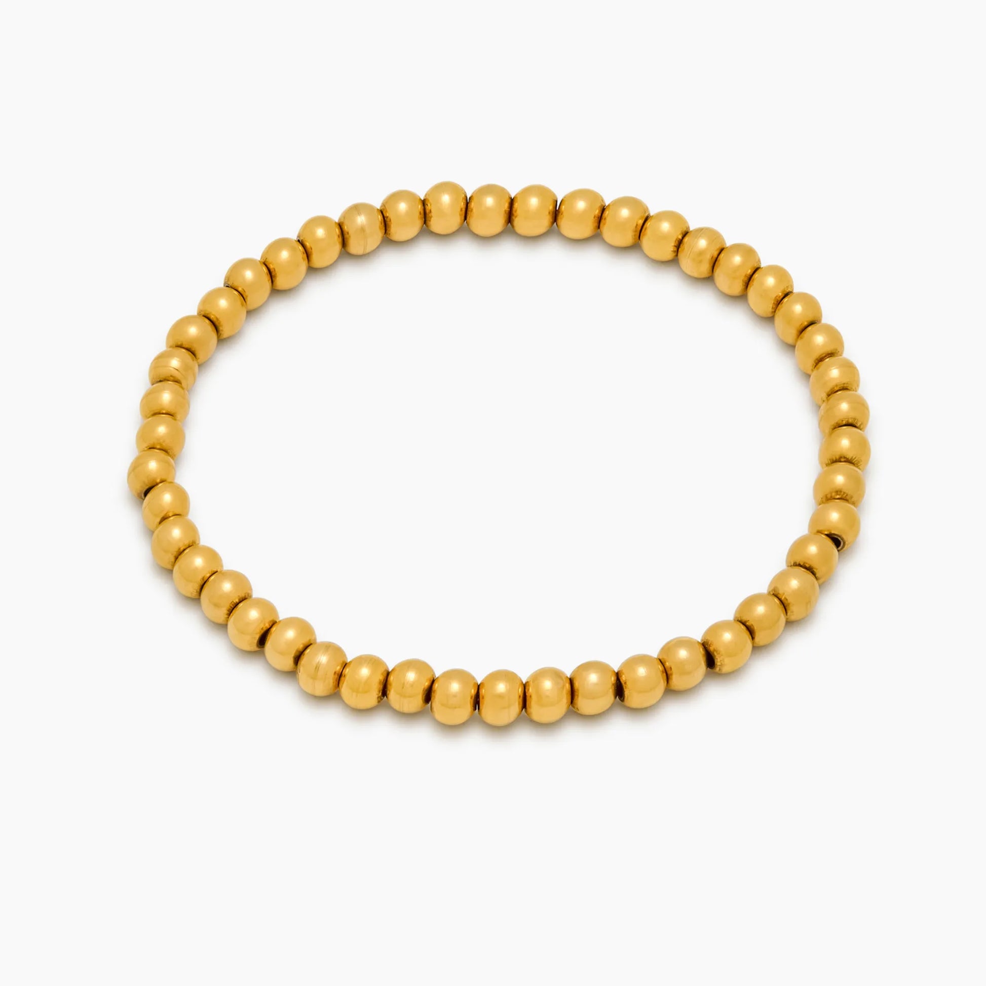 Gold Bead Bracelet