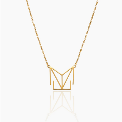 Quiet Monogram Name Necklace