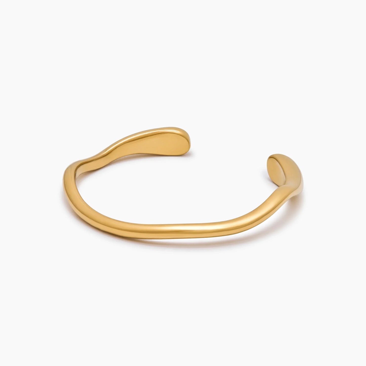 Shaped Wave Cuff Bracelet