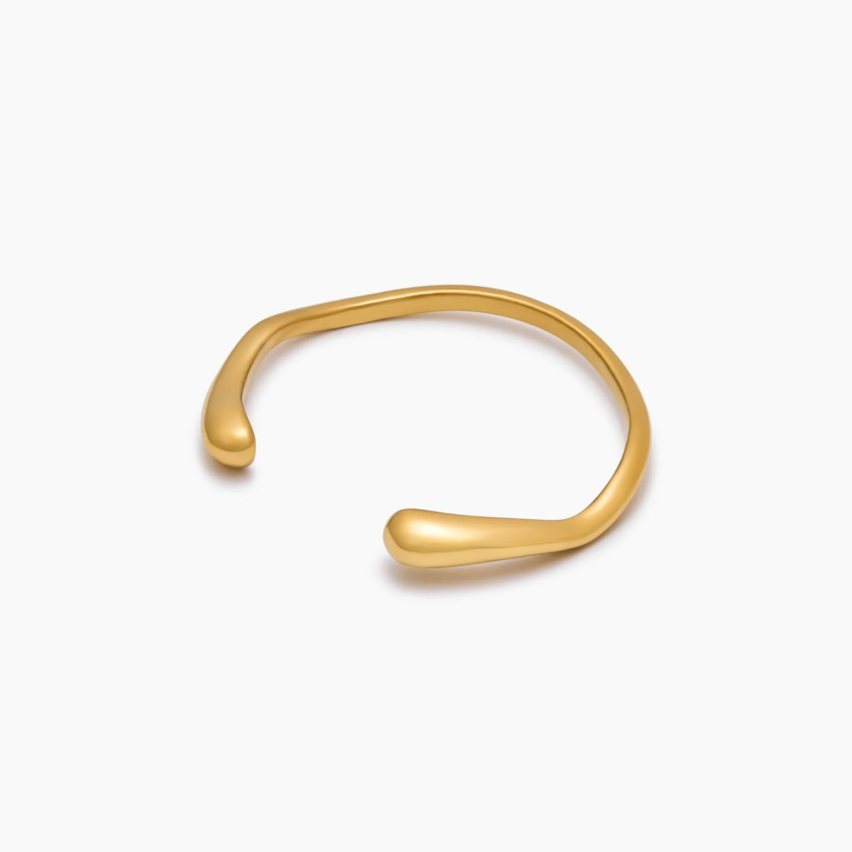 Shaped Wave Cuff Bracelet