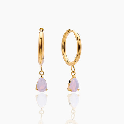 Alva Opal Drop Earrings
