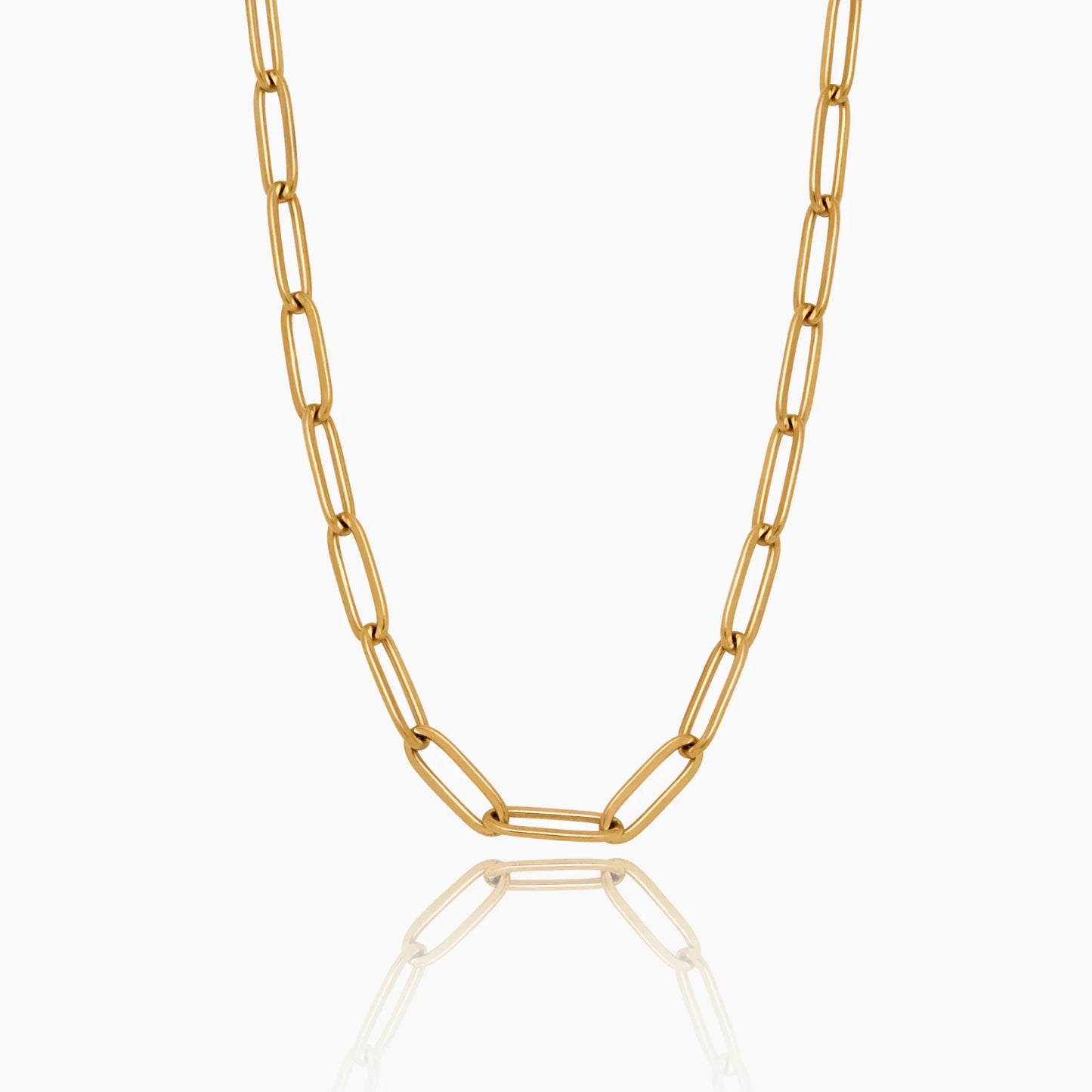 Paperclip Link Necklace