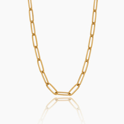 Paperclip Link Necklace