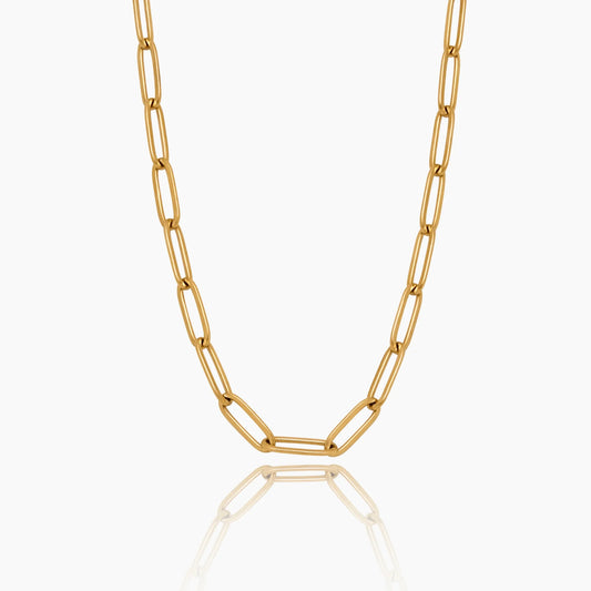 Paperclip Link Necklace