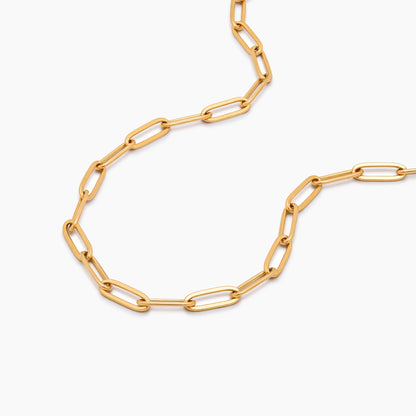 Paperclip Link Necklace