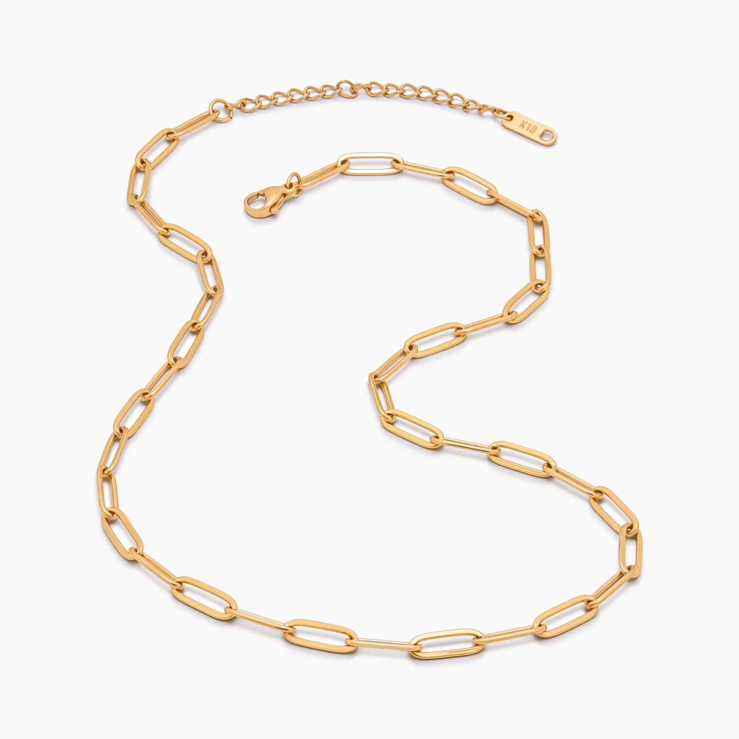 Paperclip Link Necklace