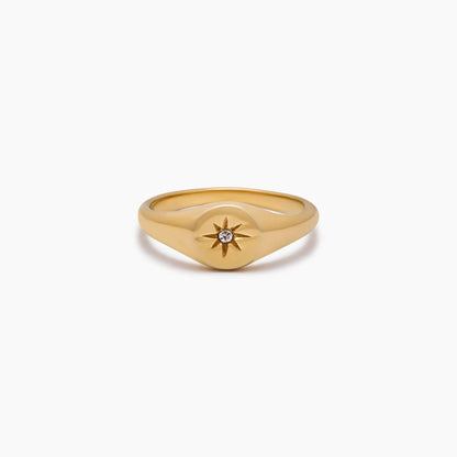 Vega Signet Ring