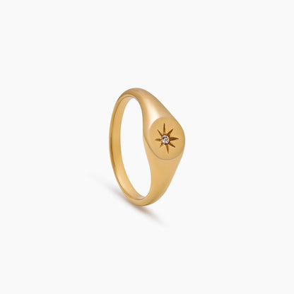 Vega Signet Ring