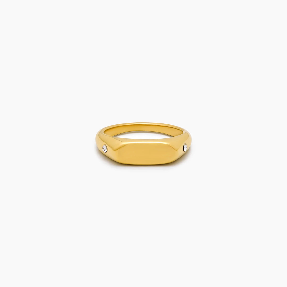 Double Star Signet Ring