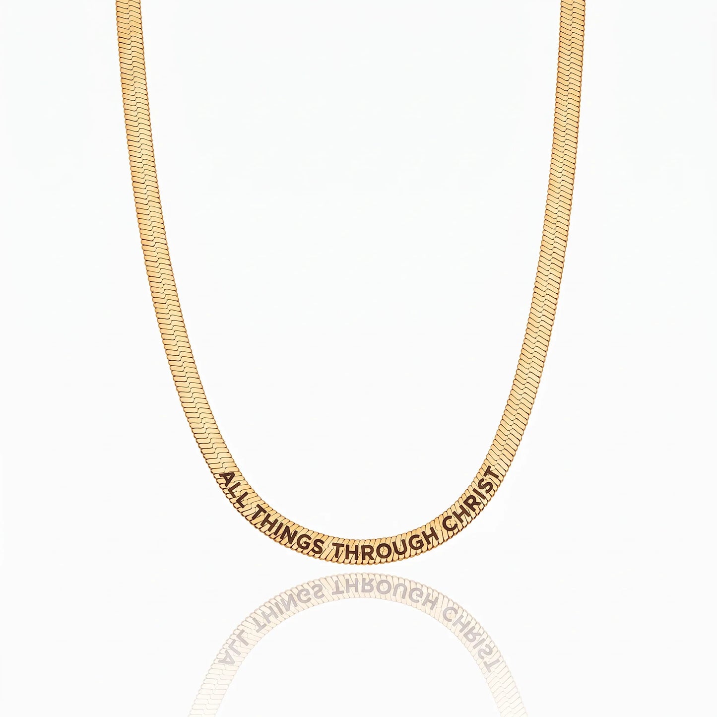 The Keepsake Herringbone Necklace
