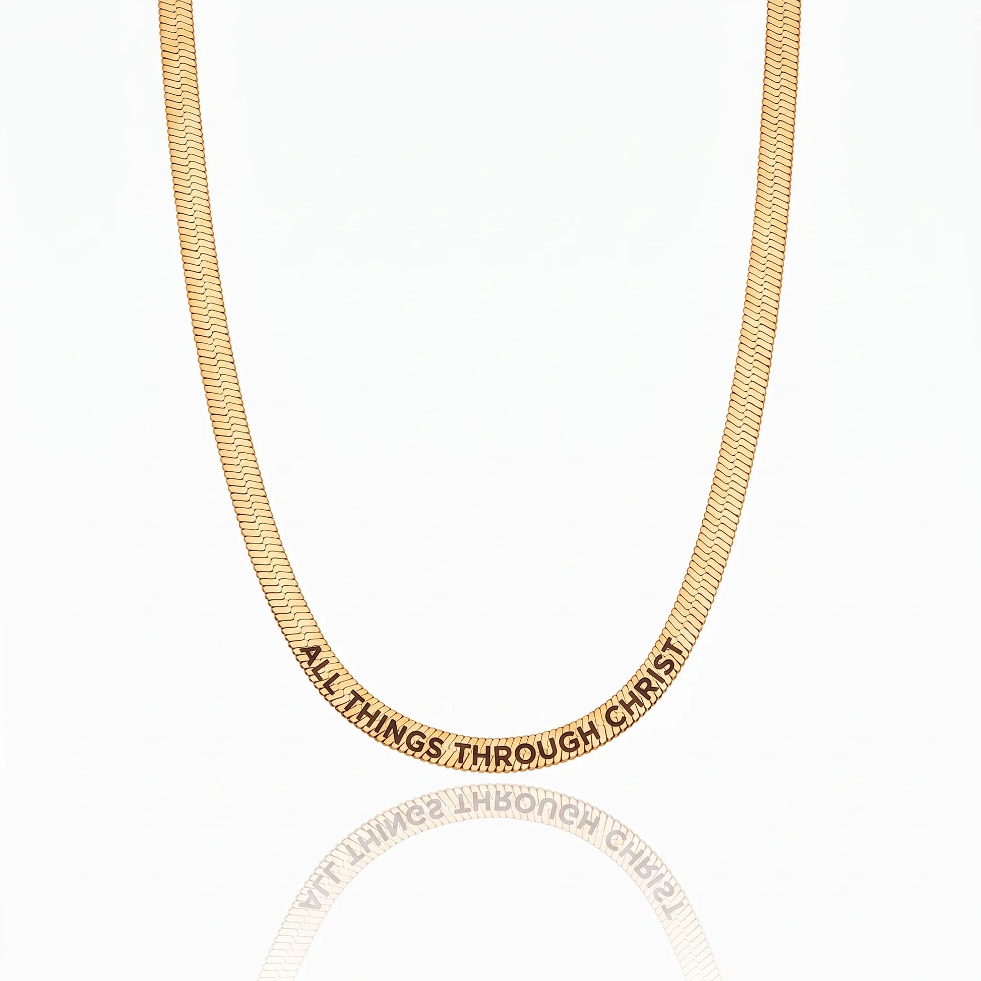 The Keepsake Herringbone Necklace