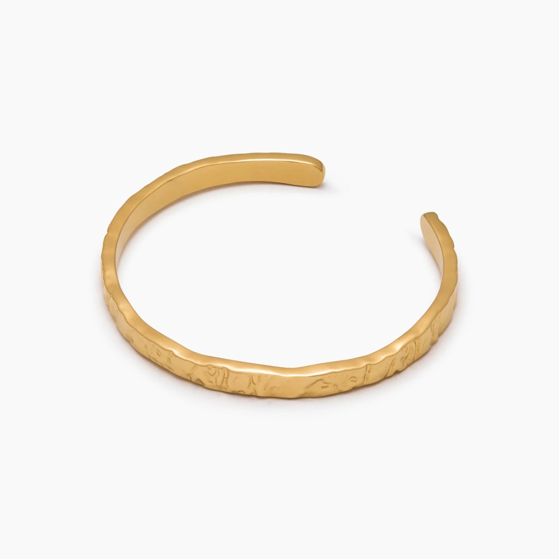 Simple Textured Cuff Bracelet