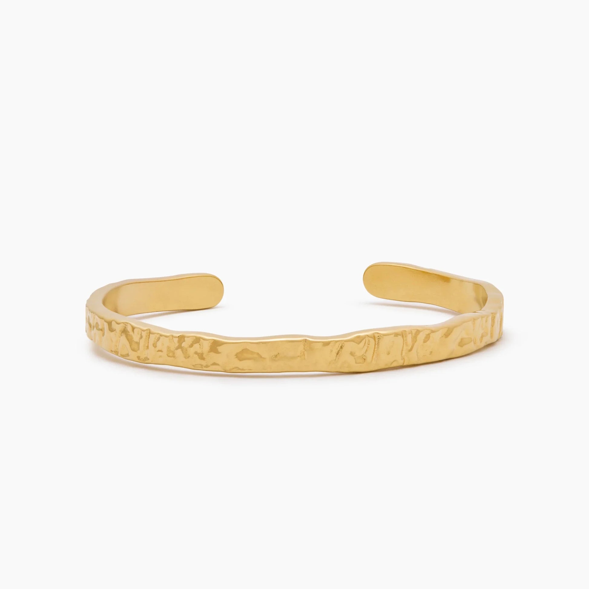 Simple Textured Cuff Bracelet