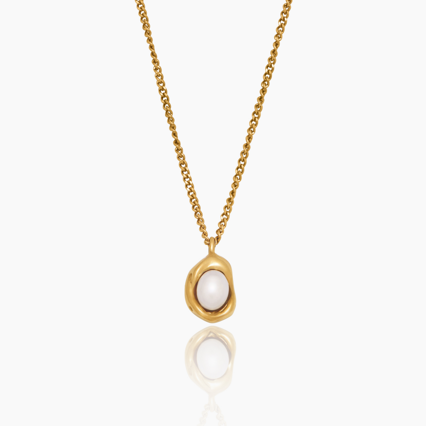 Runa Pearl Drop Necklace