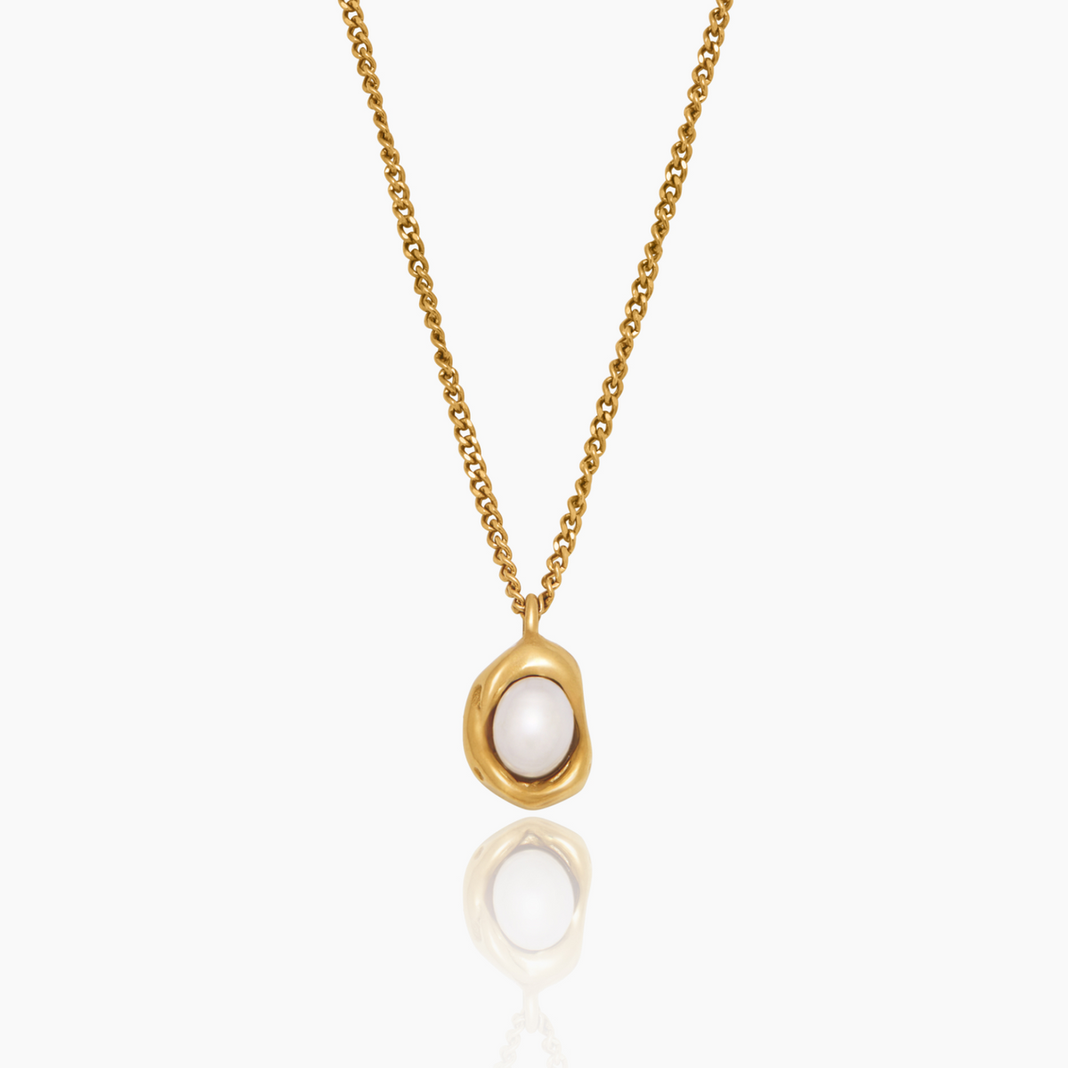 Runa Pearl Drop Necklace