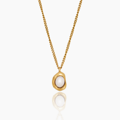 Runa Pearl Drop Necklace