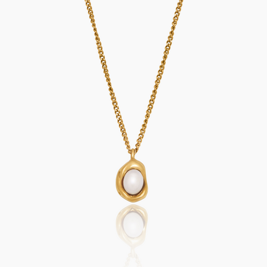 Runa Pearl Drop Necklace