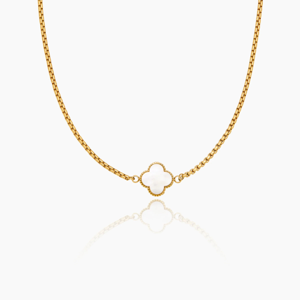 Pearl Petal Necklace